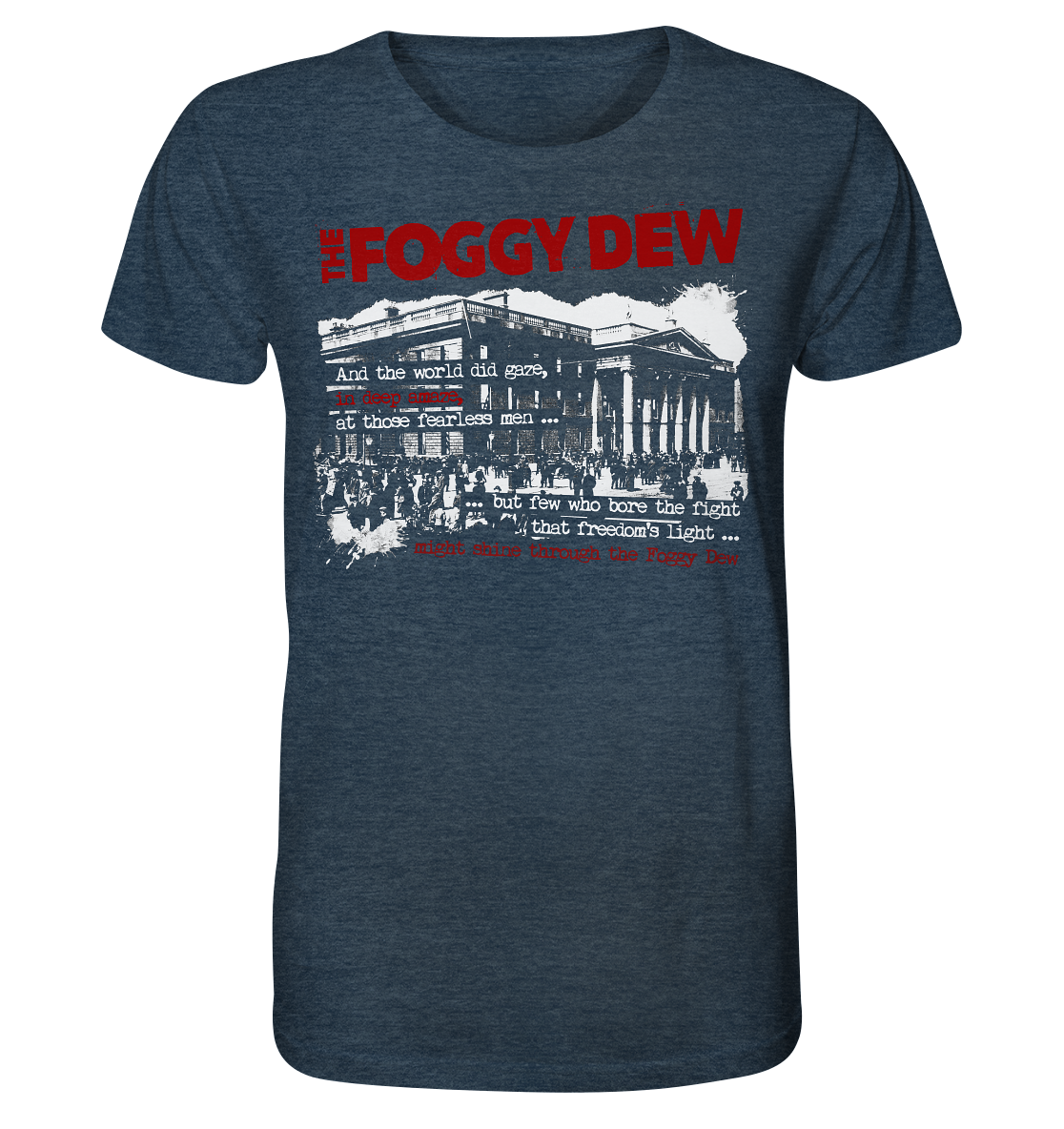 The Foggy Dew - Organic Shirt (meliert)