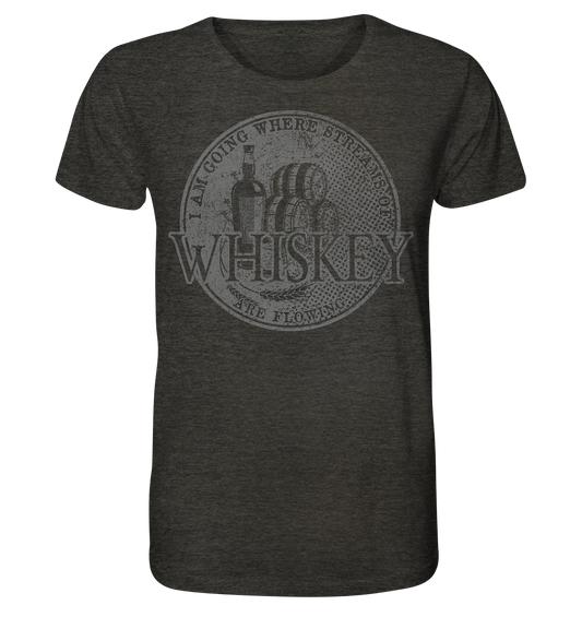 Streams Of Whiskey - Organic Shirt (meliert)