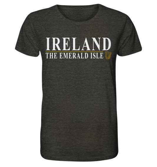 Ireland "The Emerald Isle" - Organic Shirt (meliert)