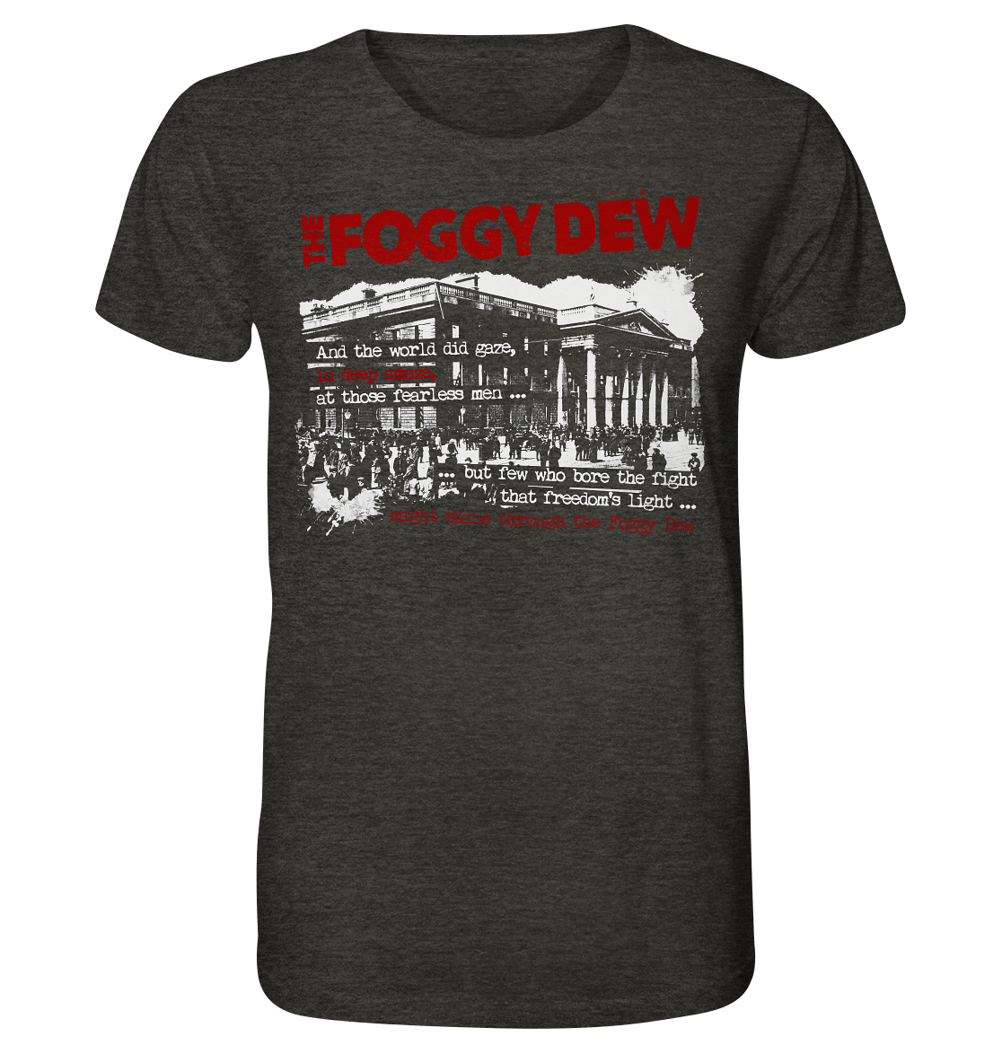 The Foggy Dew - Organic Shirt (meliert)