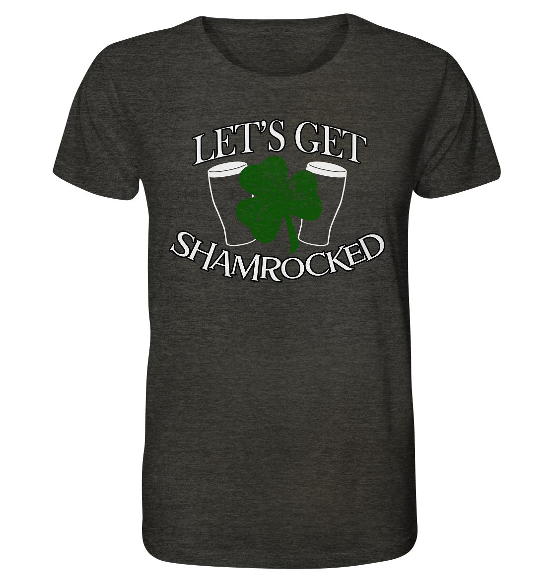 Let's Get Shamrocked - Organic Shirt (meliert)