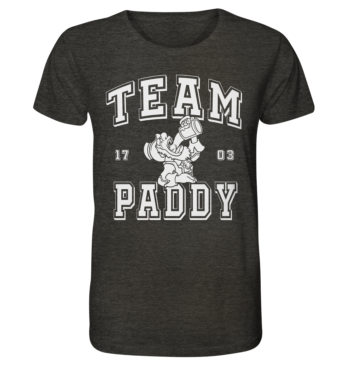 Team Paddy - Organic Shirt (meliert)