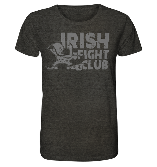 Irish Fight Club - Organic Shirt (meliert)