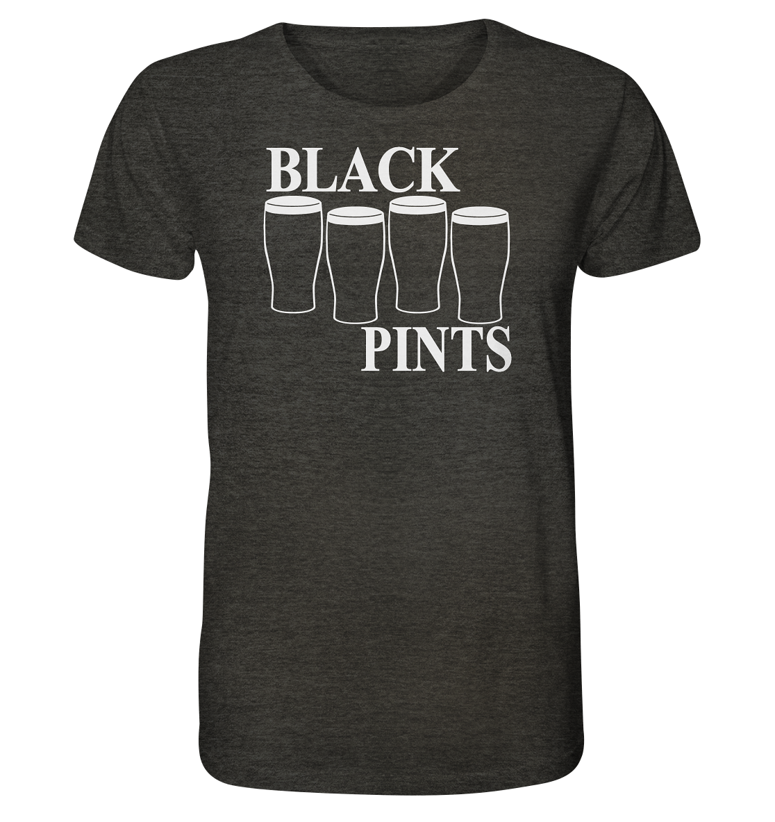 Black Pints - Organic Shirt (meliert)