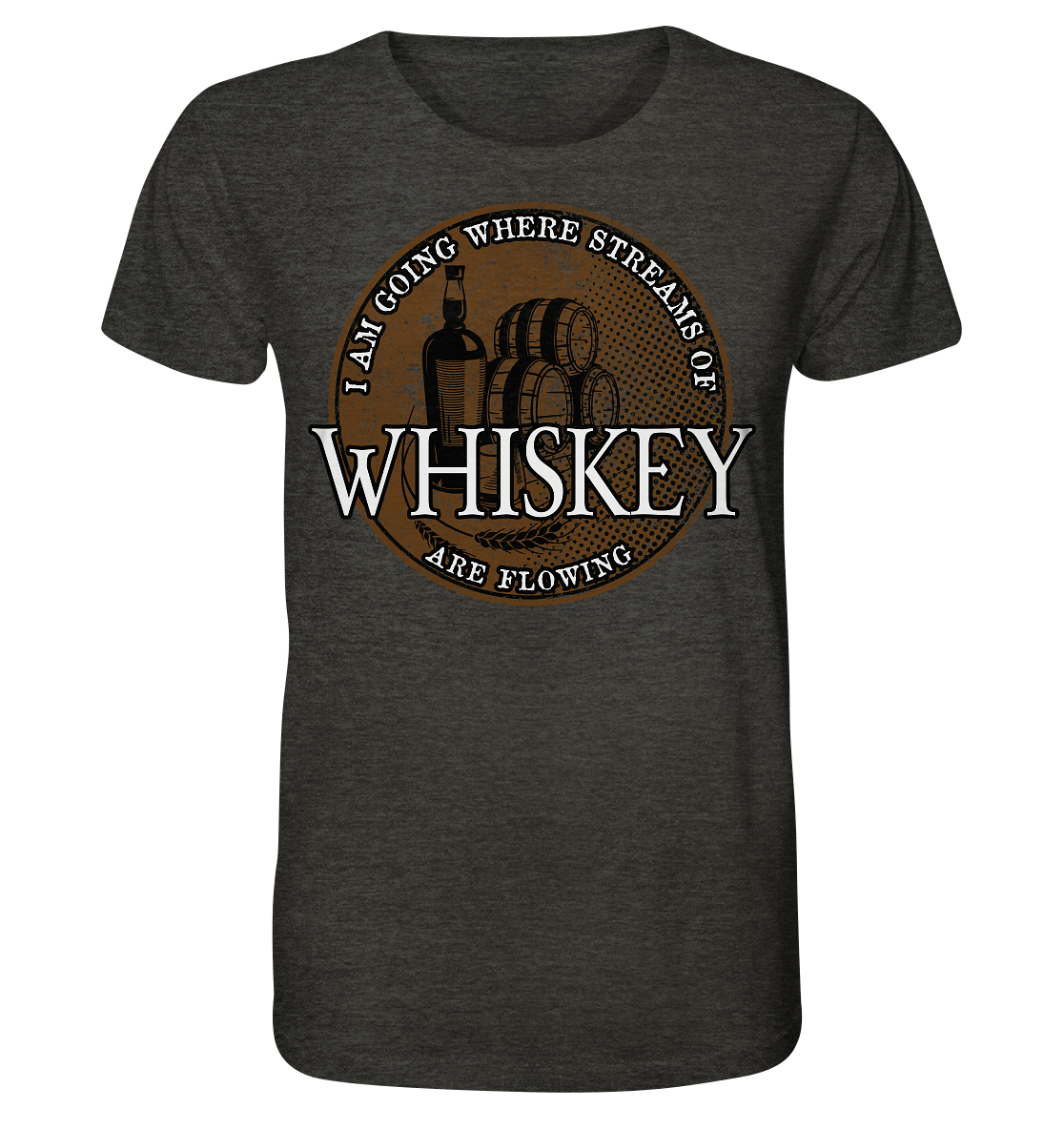 Streams Of Whiskey - Organic Shirt (meliert)