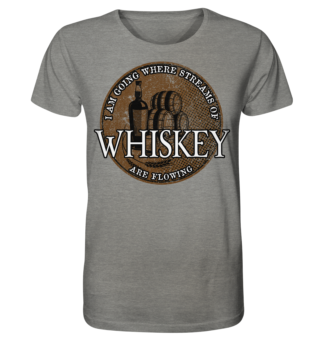 Streams Of Whiskey - Organic Shirt (meliert)