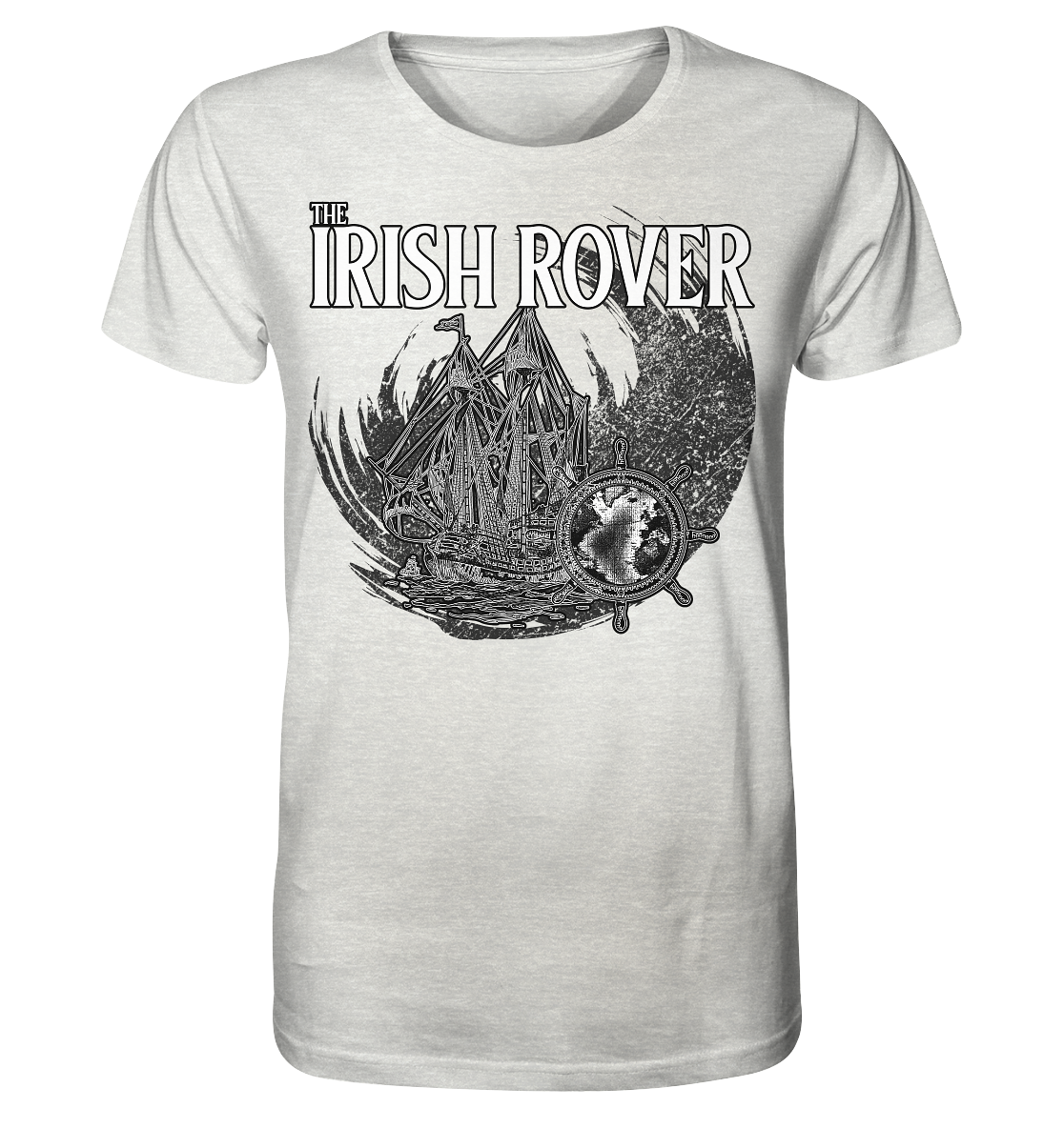 "The Irish Rover" - Organic Shirt (meliert)
