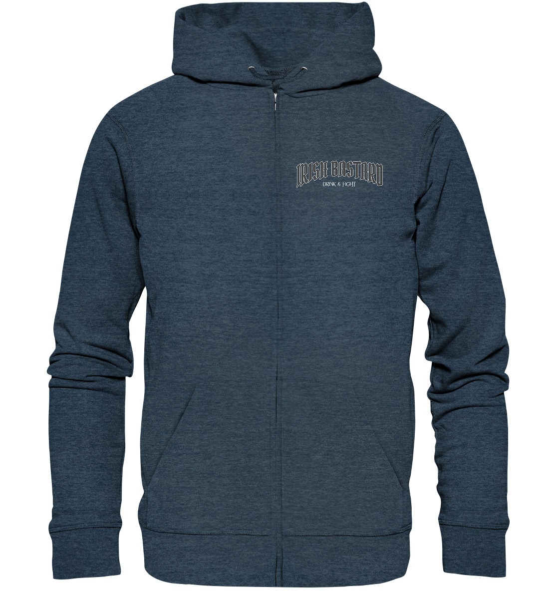Irish Bastard "Drink & Fight" - Organic Zipper