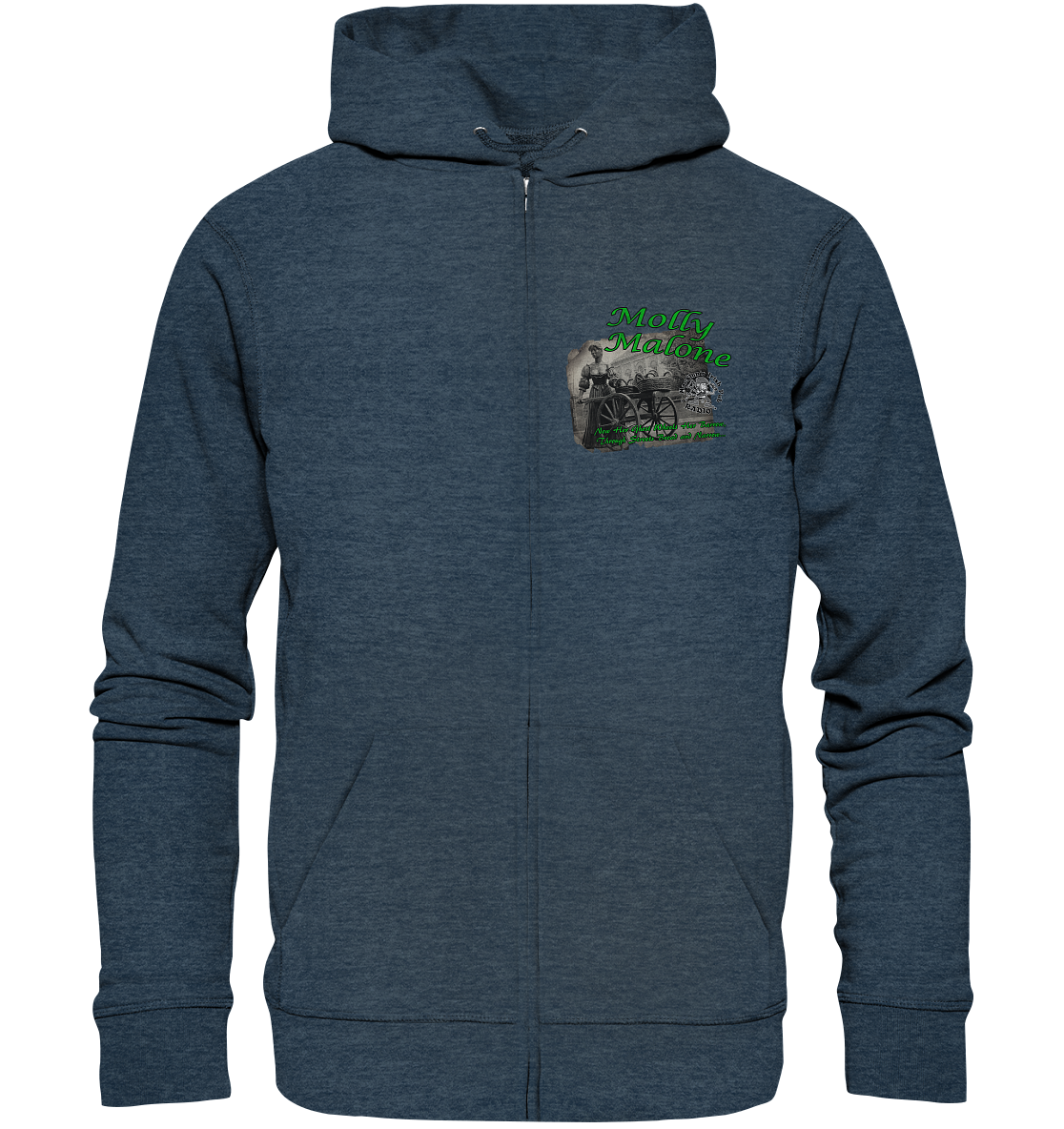 "Molly Malone" - Organic Zipper