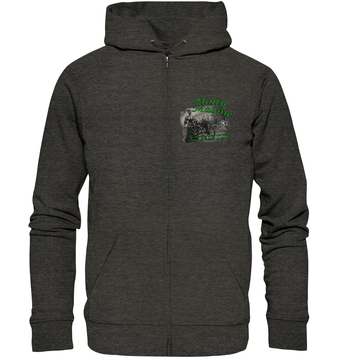 "Molly Malone" - Organic Zipper
