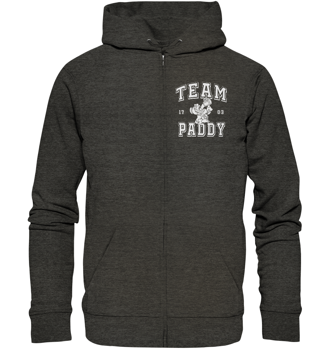 Team Paddy - Organic Zipper