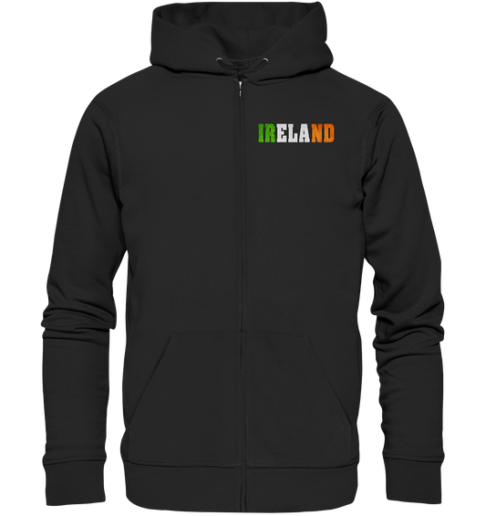 Ireland "Flag Logo" - Organic Zipper