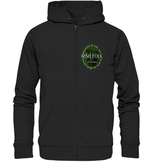 Irish Folk "Erin Go Bragh" - Organic Zipper