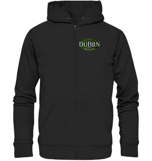 Dublin "Ireland / Baile Átha Cliath / Estd 988" - Organic Zipper