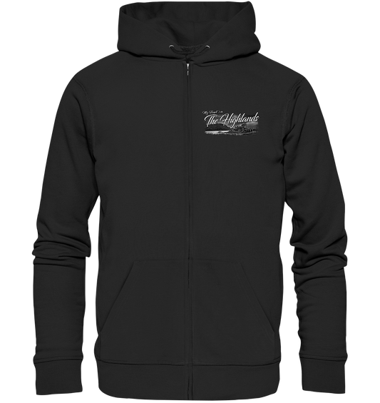 "My Heart's In The Highlands" - Organic Zipper