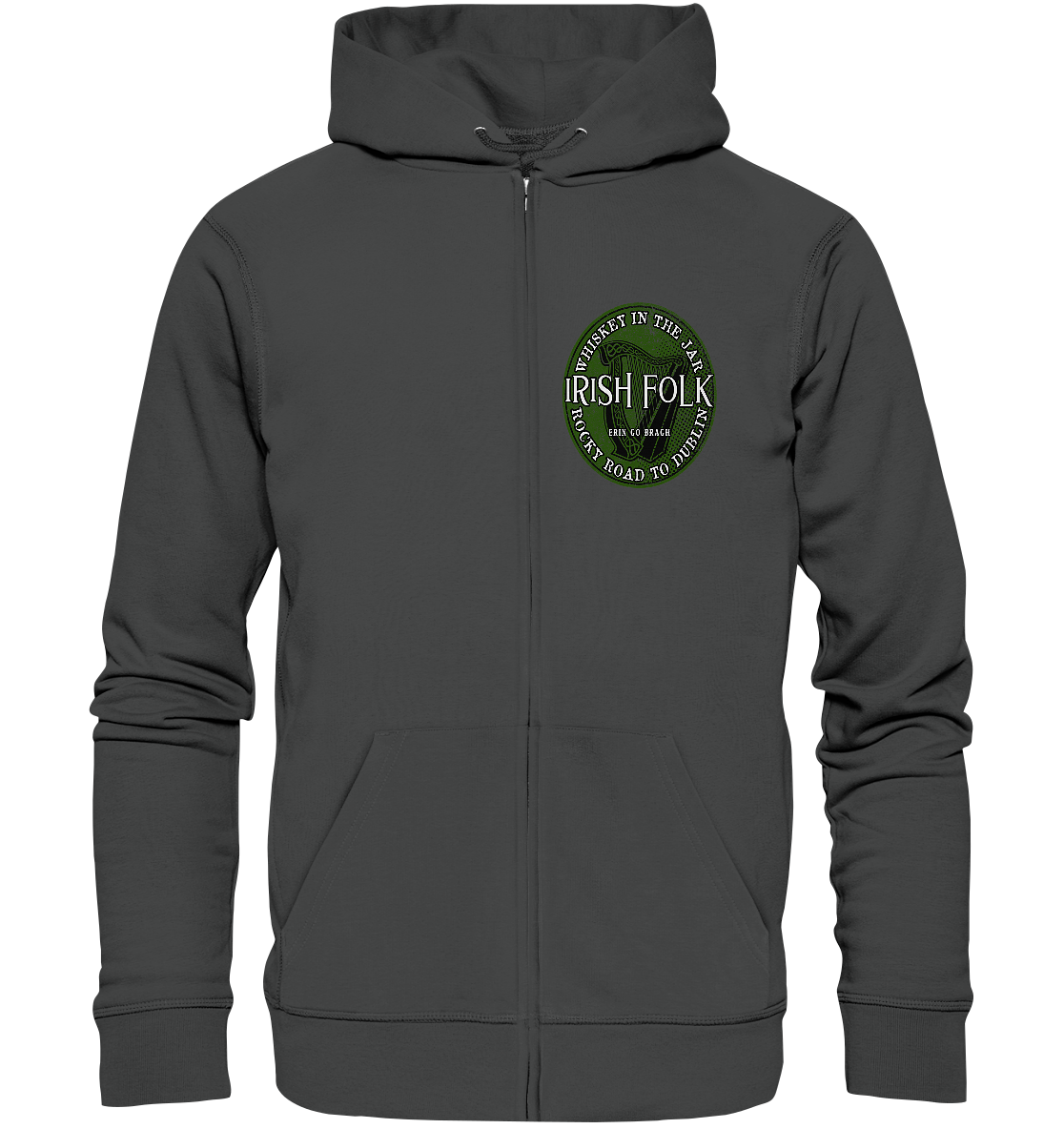 Irish Folk "Erin Go Bragh" - Organic Zipper