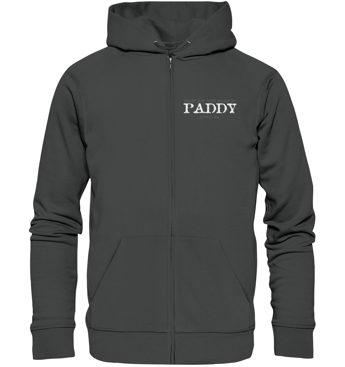 Fight For Your Right To Paddy - Organic Zipper