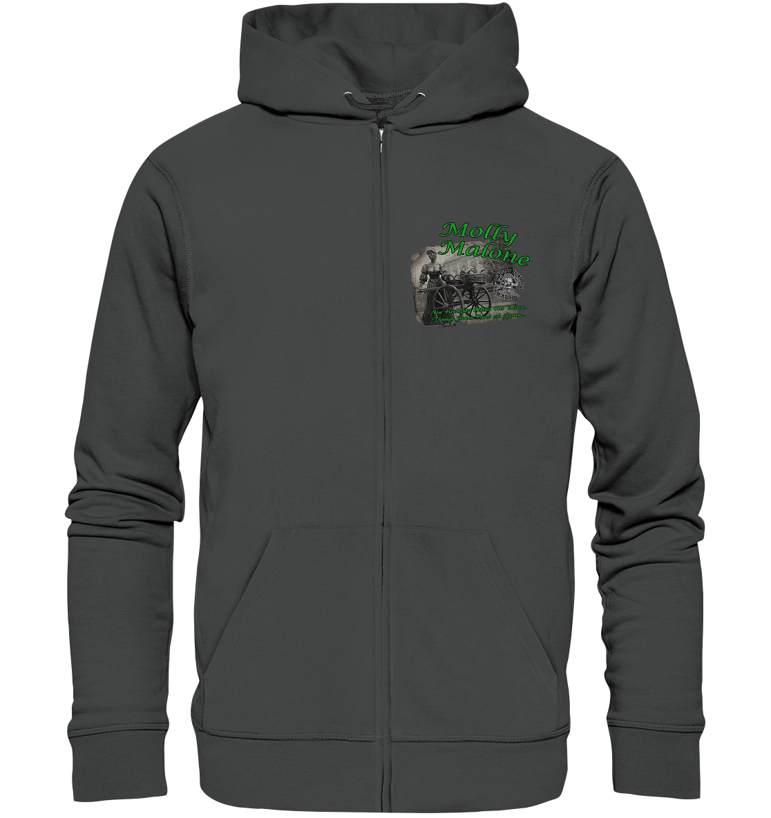 "Molly Malone" - Organic Zipper