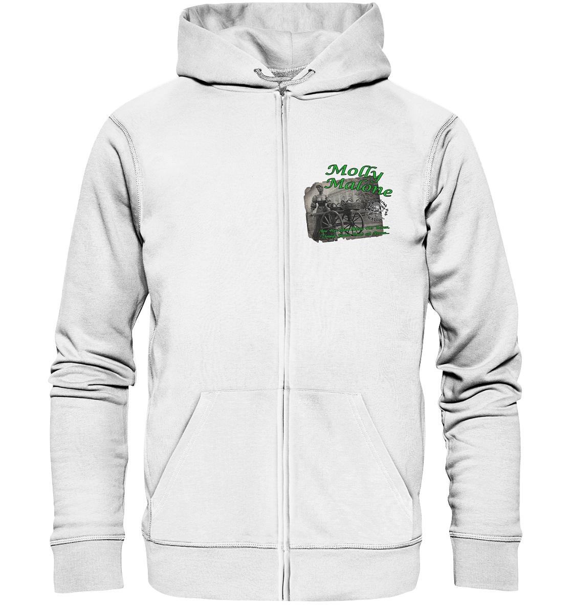 "Molly Malone" - Organic Zipper