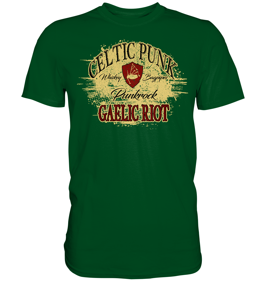 Celtic Punk "Gaelic Riot" - Premium Shirt