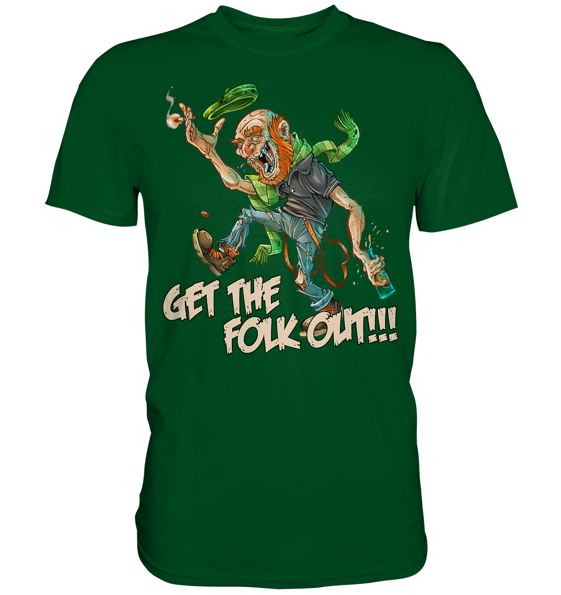 Get The Folk Out - Premium Shirt