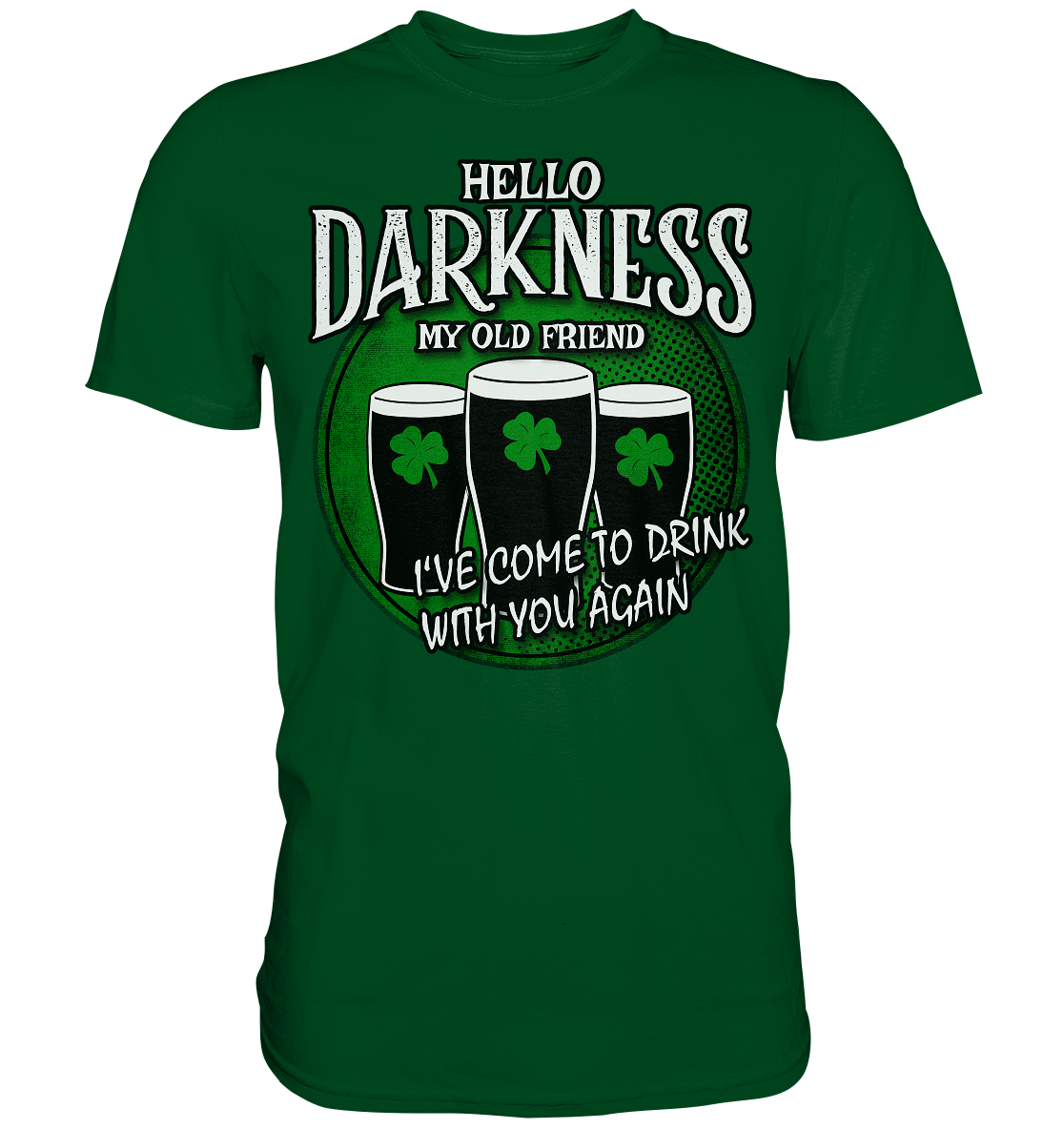 Hello Darkness My Old Friend - Premium Shirt