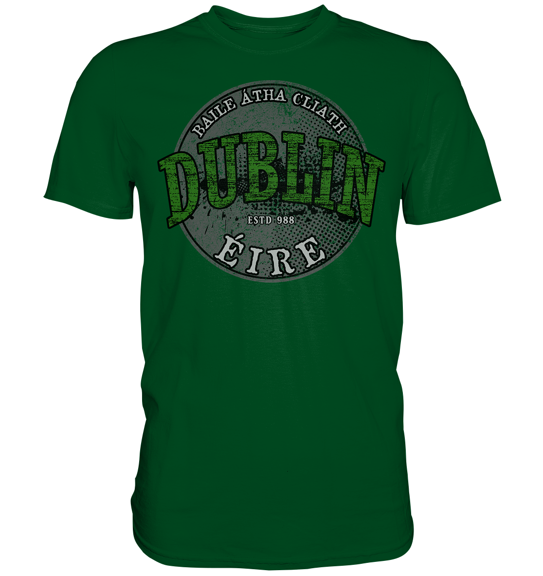 Dublin "Estd 988 / Baile Átha Cliath / Éire" - Premium Shirt
