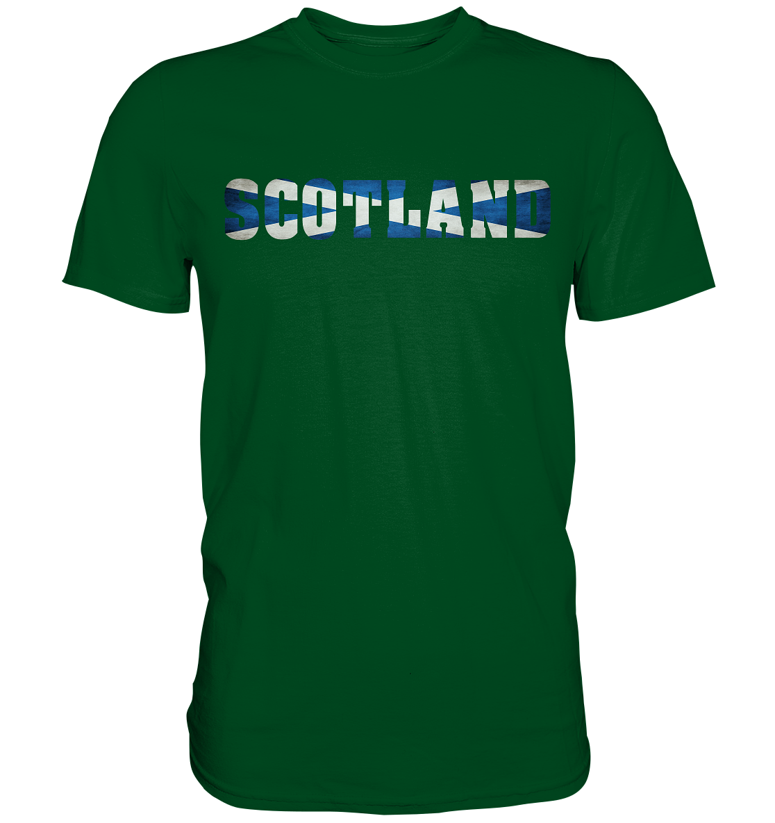 Scotland "Flag Logo" - Premium Shirt