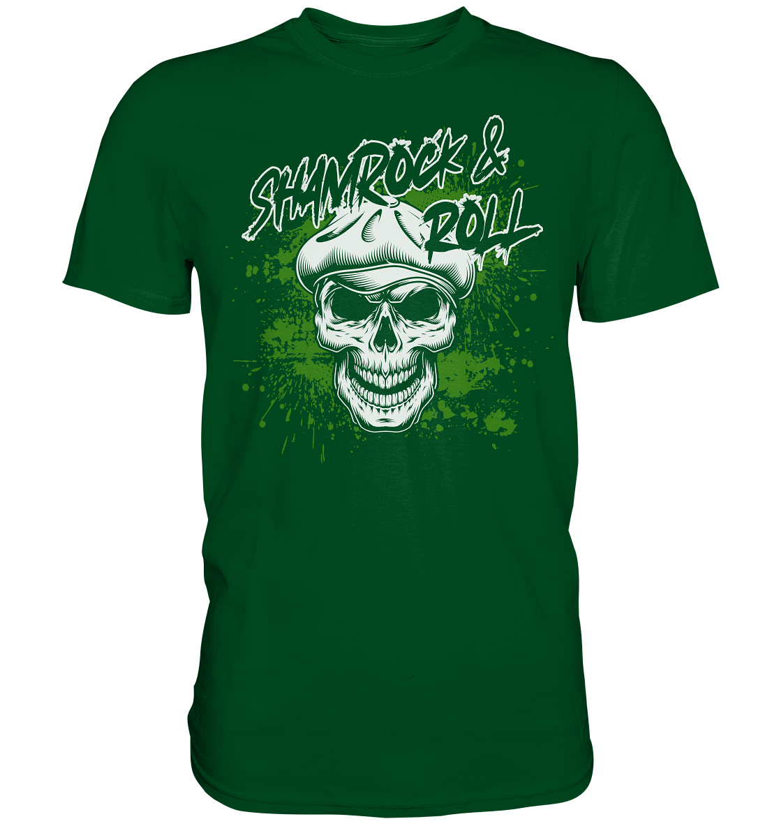 Shamrock And Roll "Skull" - Premium Shirt
