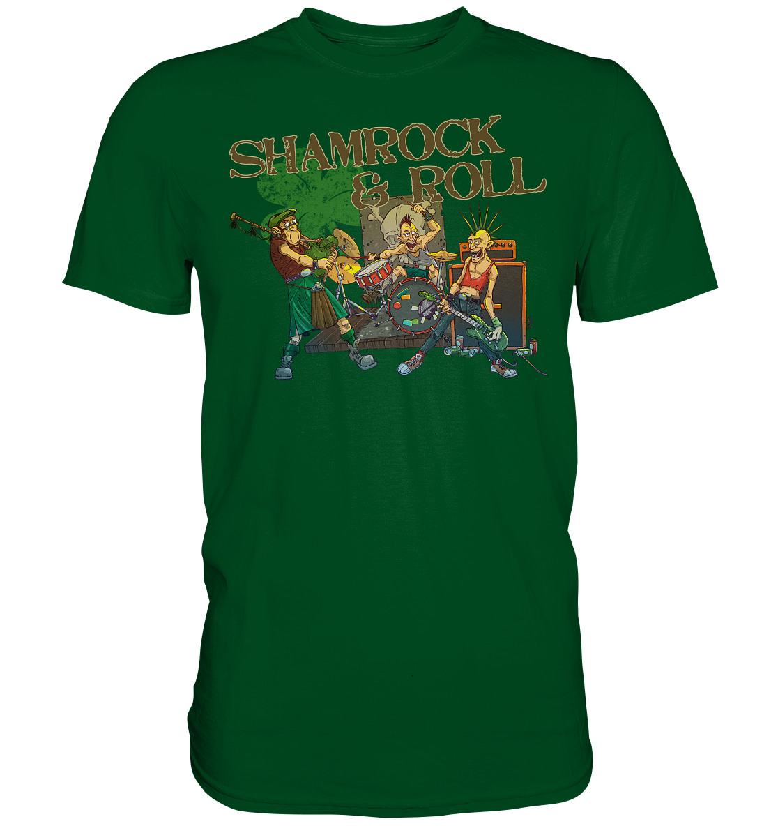 Shamrock & Roll "Band" - Premium Shirt
