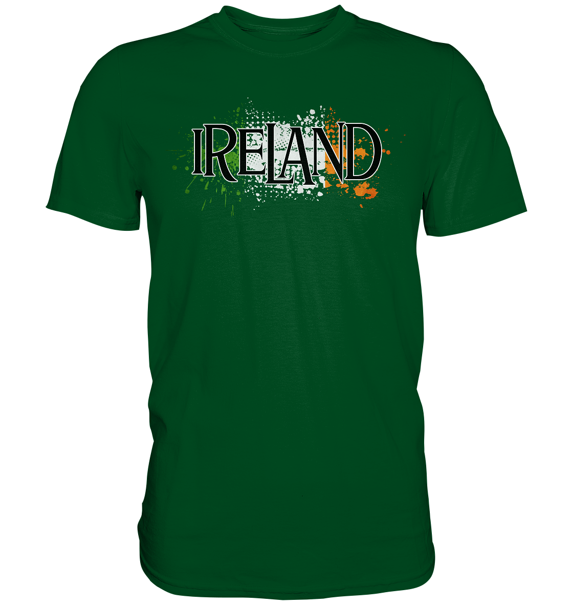 Ireland "Flag Splatter" - Premium Shirt