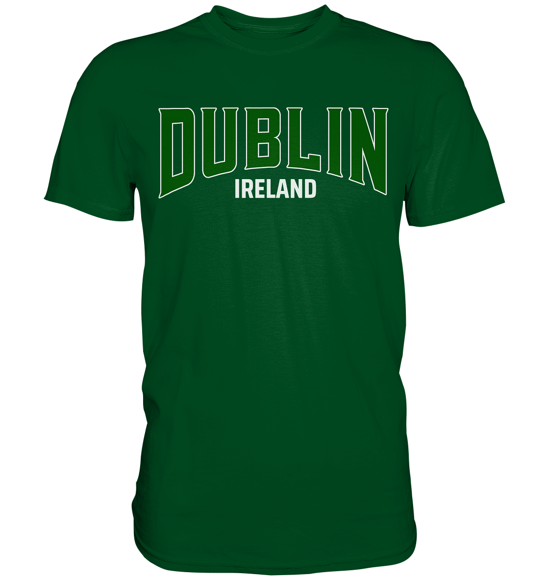 Dublin / Ireland "Green Logo" - Premium Shirt