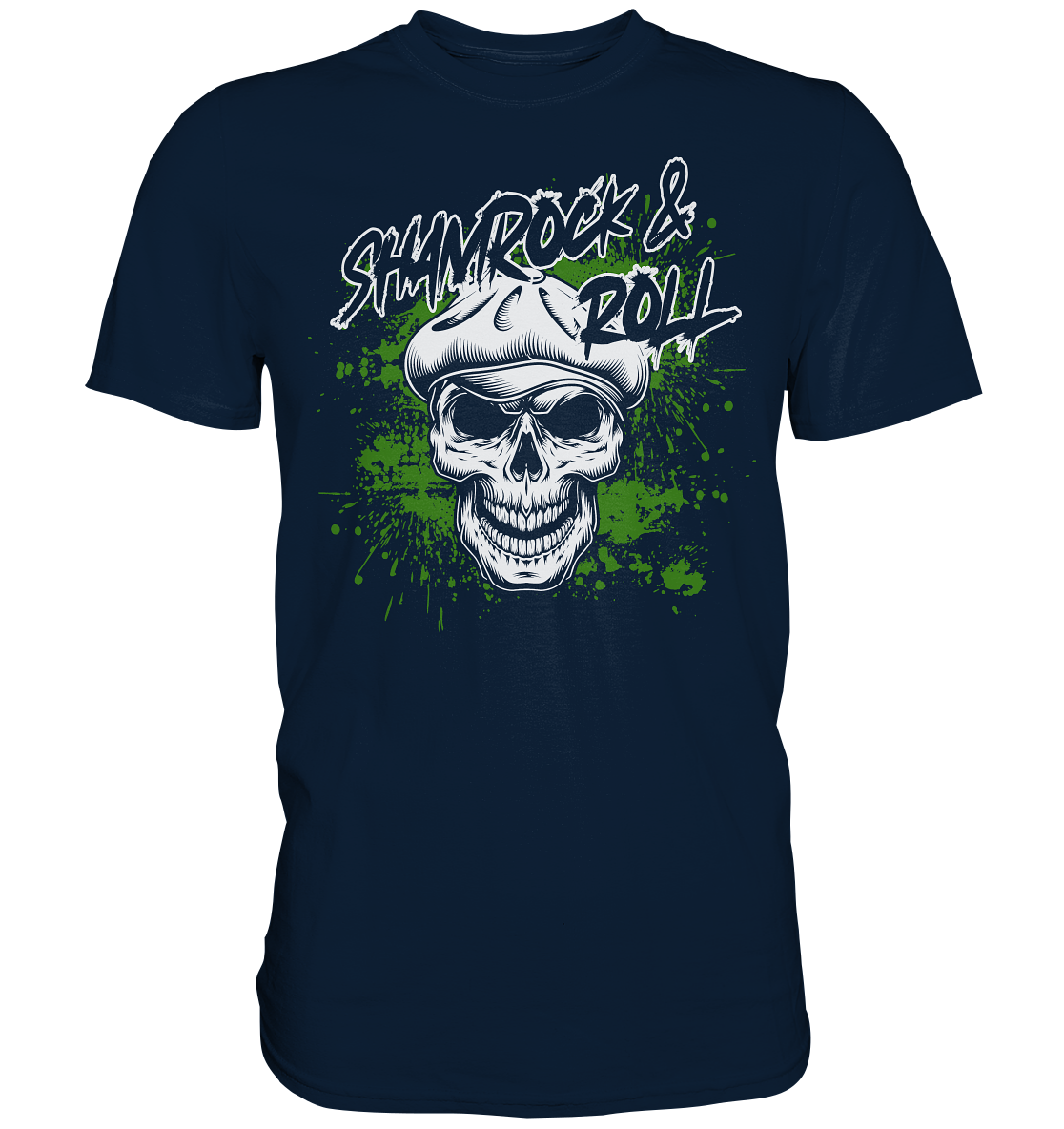 Shamrock And Roll "Skull" - Premium Shirt
