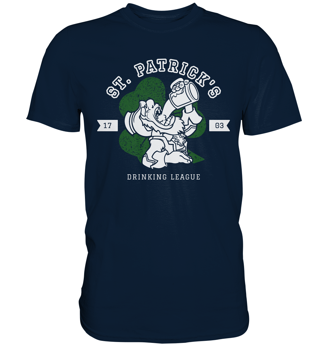 St. Patrick's "Drinking League" - Premium Shirt