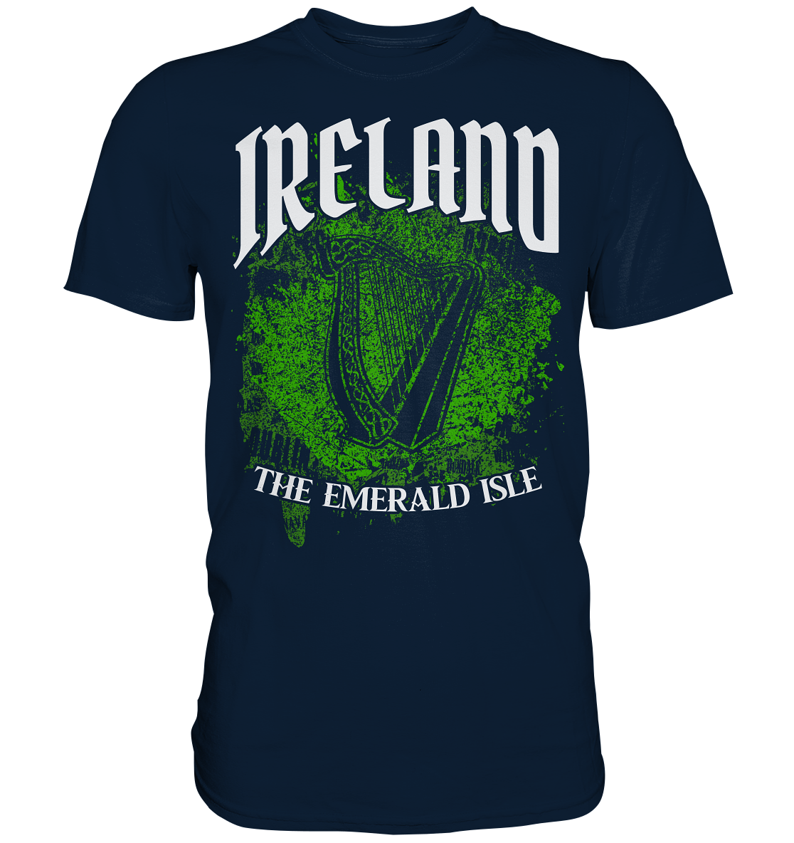 Ireland "The Emerald Isle / Splatter" - Premium Shirt