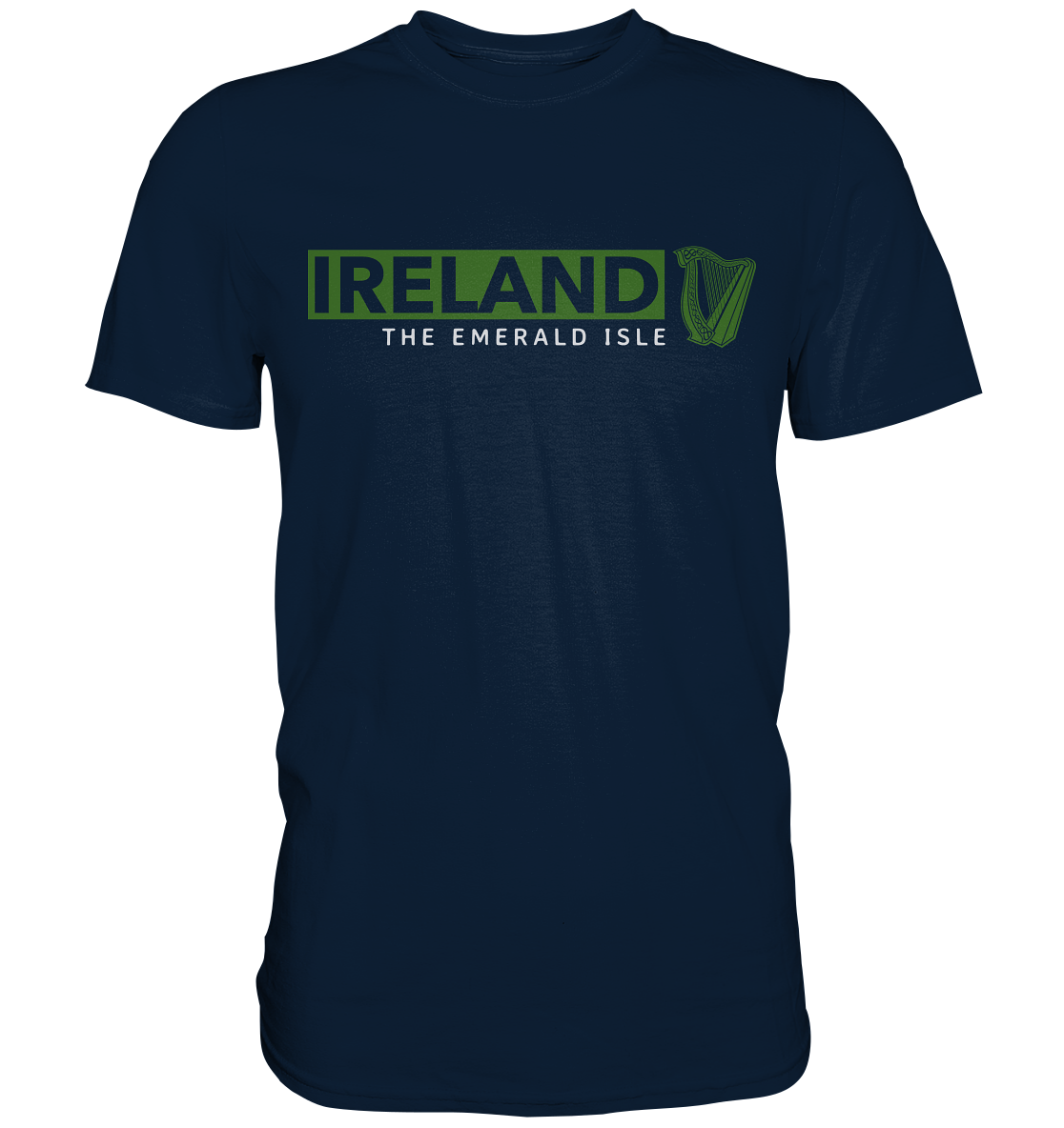 Ireland "The Emerald Isle / Harp" - Premium Shirt