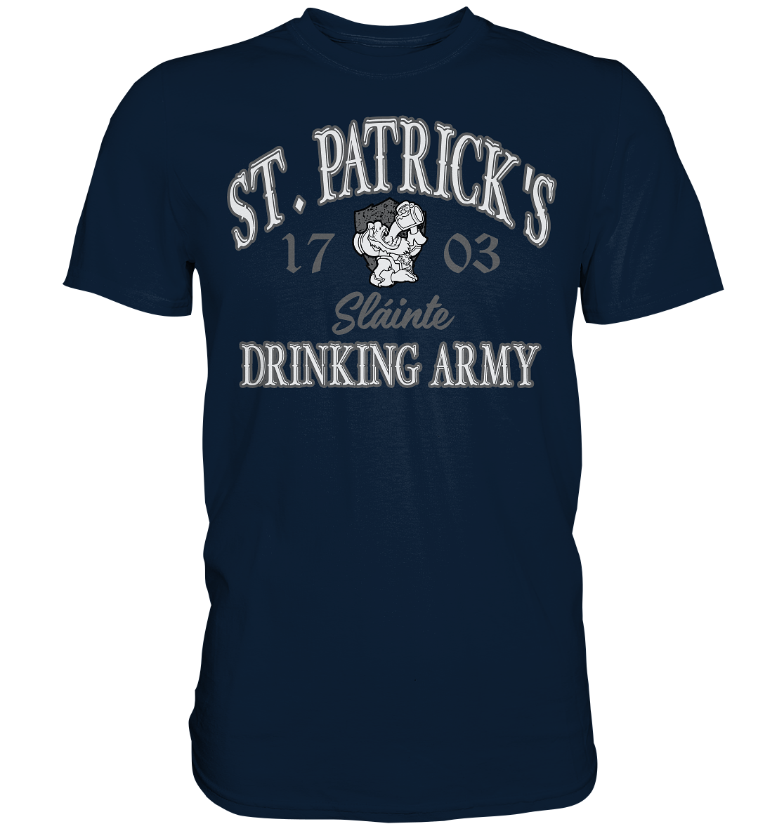 St. Patrick's Drinking Army "Sláinte" - Premium Shirt