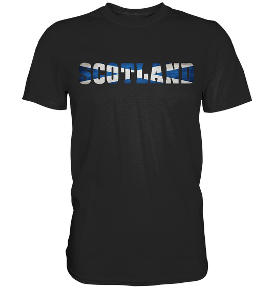 Scotland "Flag Logo" - Premium Shirt