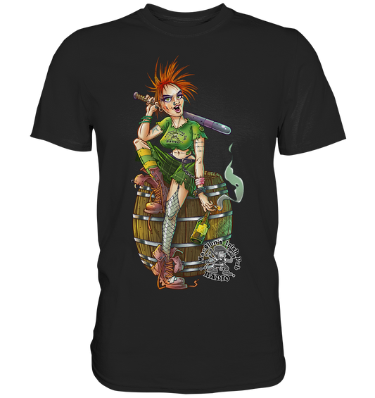 Irish Punkrock Girl - Premium Shirt