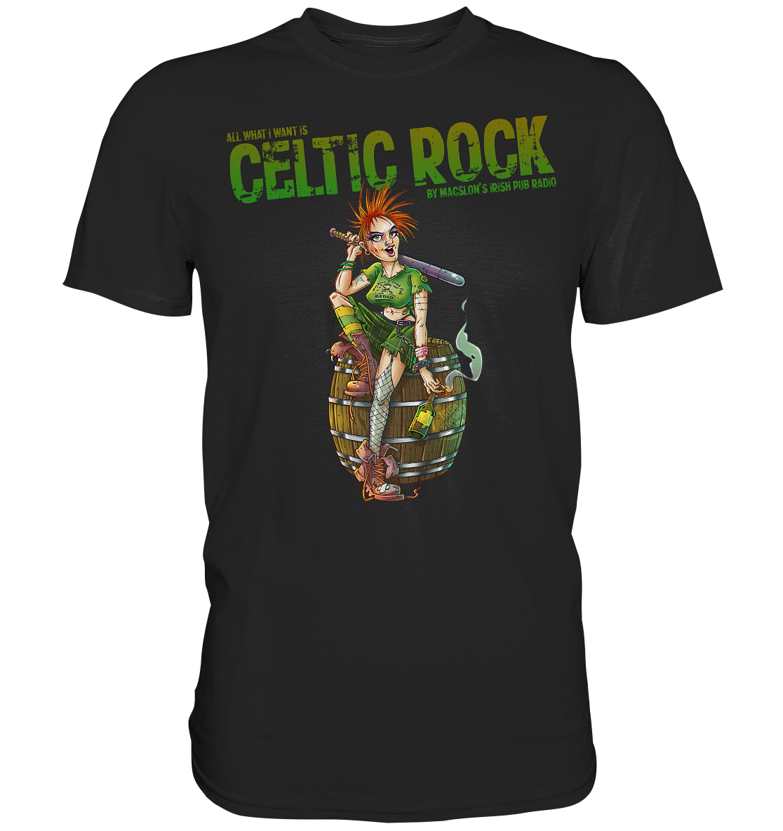 All What I Want Is "Celtic Rock" - Premium Shirt
