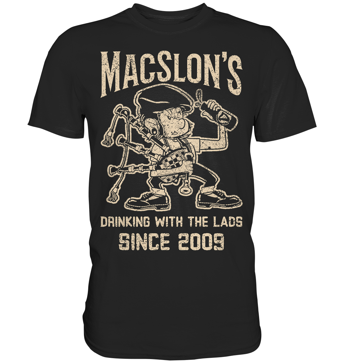 MacSlon's "Drinking With The Lads" - Premium Shirt