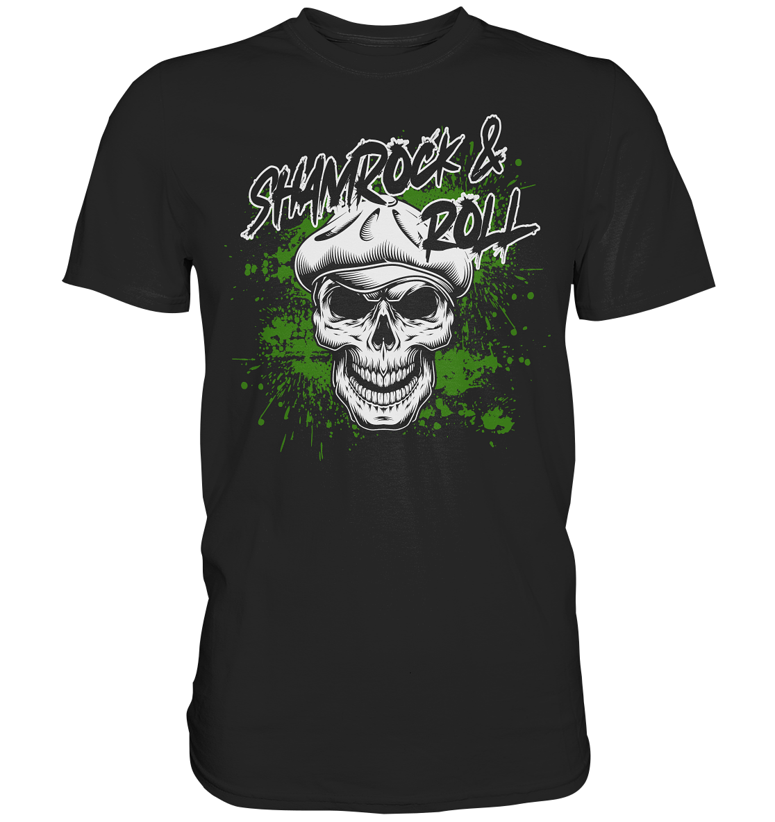 Shamrock And Roll "Skull" - Premium Shirt