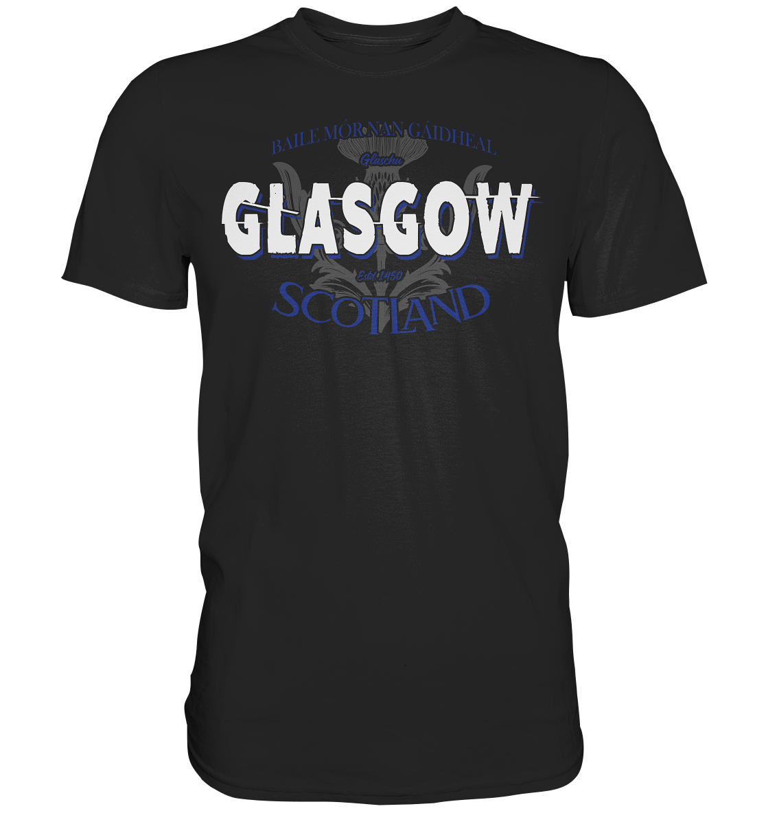 Glasgow "Baile Mòr nan Gàidheal" - Premium Shirt