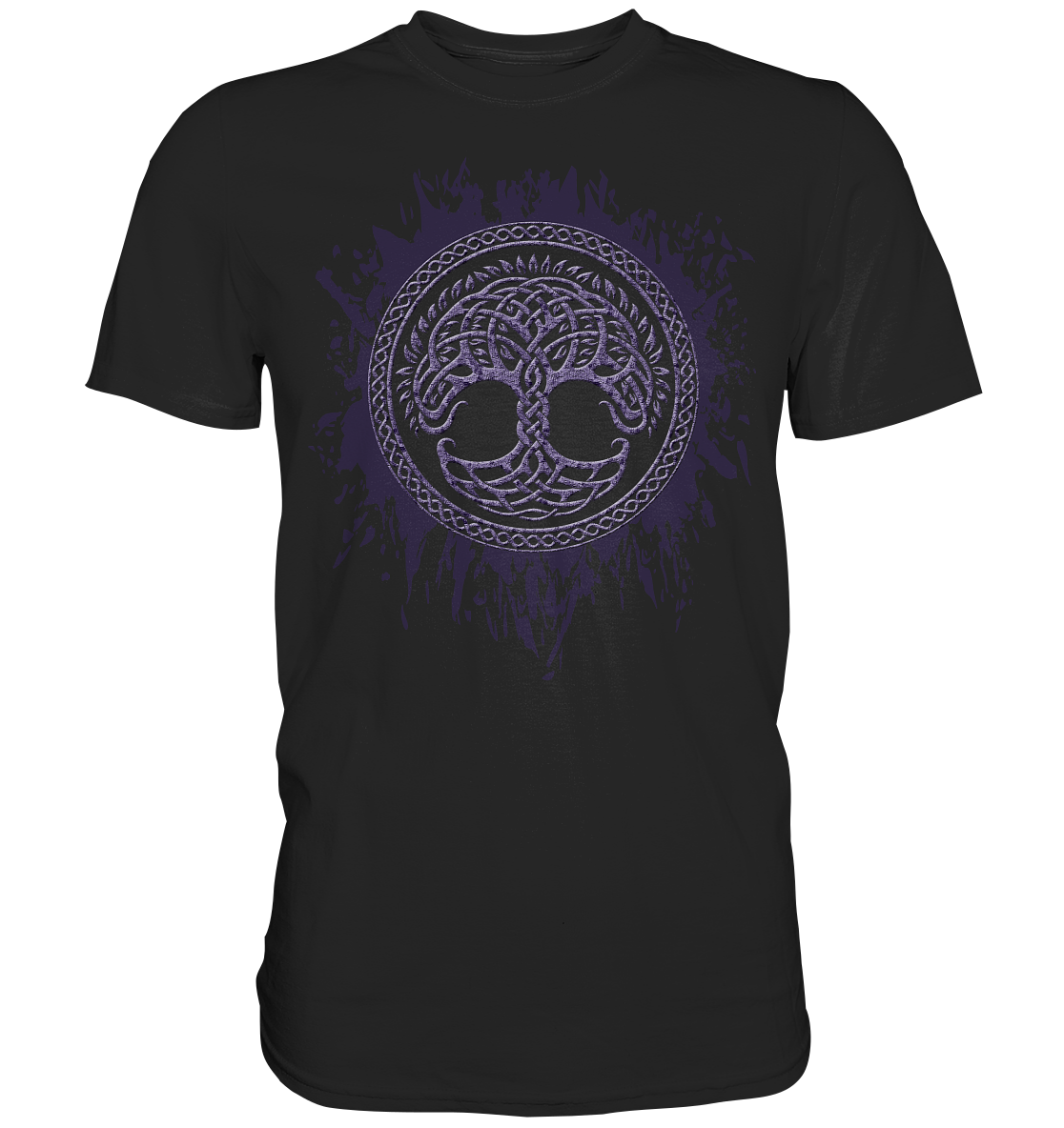 Celtic Tree "Splatter" - Premium Shirt