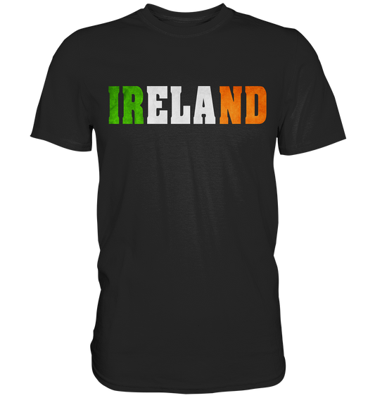 Ireland "Flag Logo" - Premium Shirt