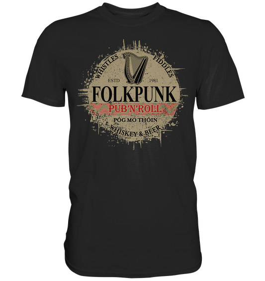 Folkpunk "Pub'n'Roll" - Premium Shirt