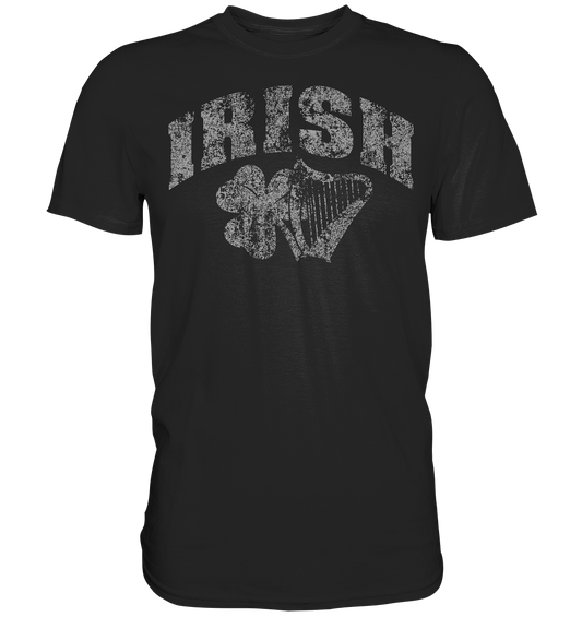Irish "Shamrock & Harp" - Premium Shirt