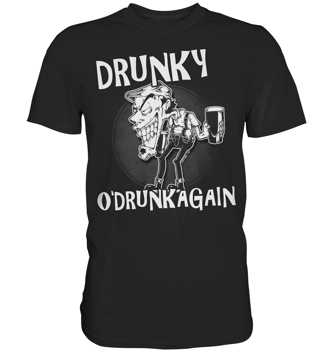 Drunky O'Drunkagain - Premium Shirt