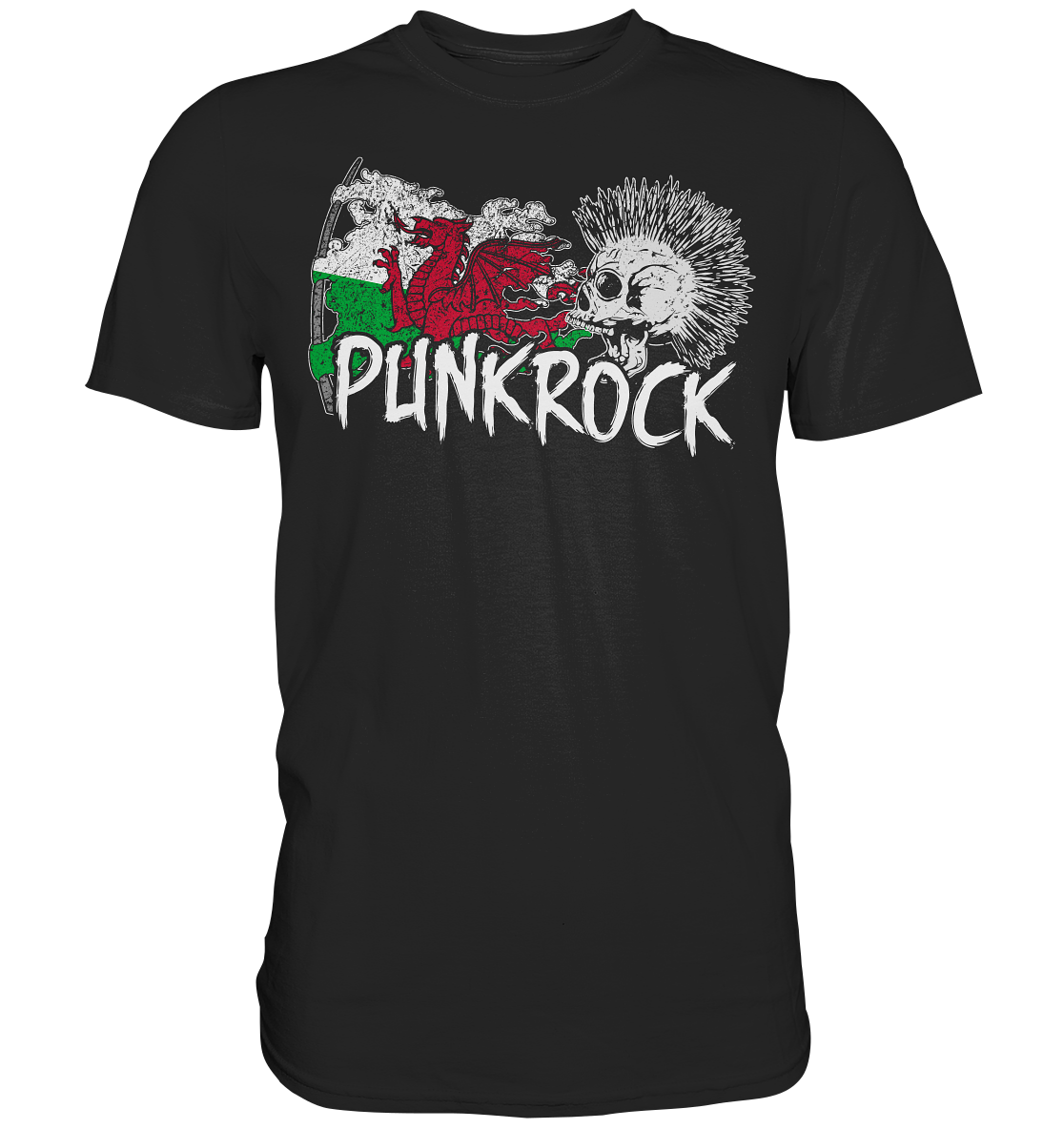 Punkrock "Wales" - Premium Shirt