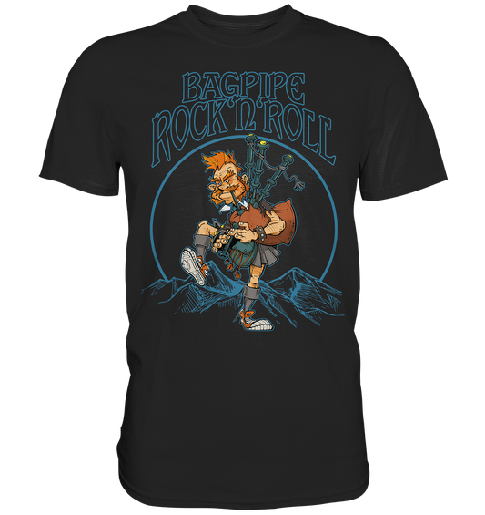 Bagpipe Rock'n'Roll - Premium Shirt